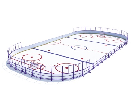 Купить Хоккейная коробка SP К 200 в Москве 
