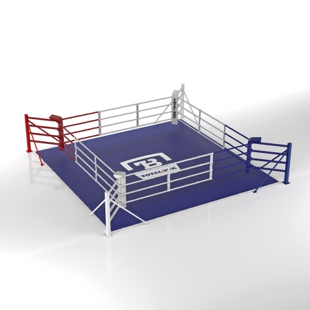 Купить Ринг боксерский напольный Totalbox на упорах 5х5м в Москве 