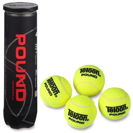 Купить Мяч для большого тенниса Teloon 828Т Р4  (4 шт) в Москве 